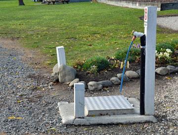 Public dump station - donation requested