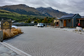 Entrance to Camp Glenorchy