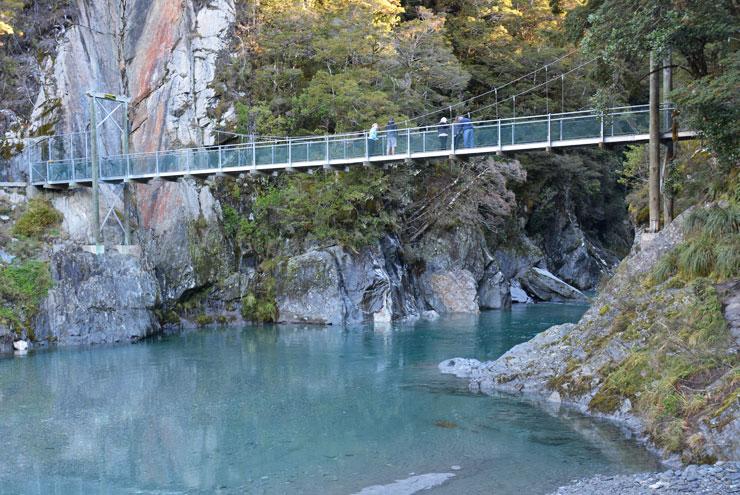 Bridge over the Blue Pools