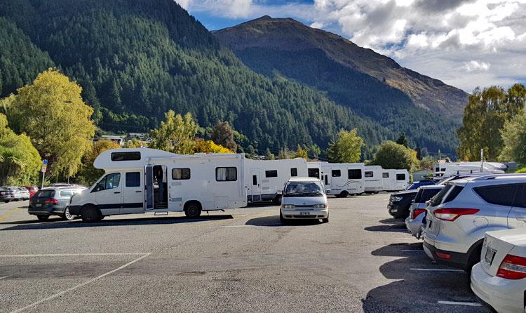 Motorhome parking