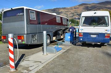 Wanaka public dump station