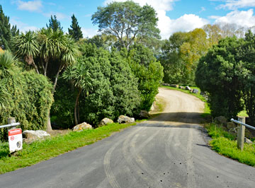 Entrance to the Puddle Alley reserve