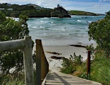 Access to the beach