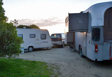 Beach parking