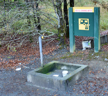 Public Dump Station at Knobs Flat