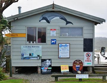 Campsite office and store