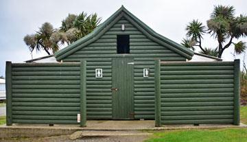 Campsite toilets