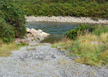 Access to the Moeraki River