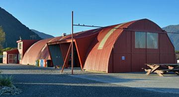 Barn-style facilities building