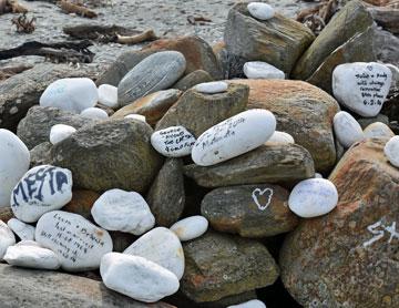 More message stones