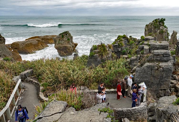 Another viewing platform looking out over the coast