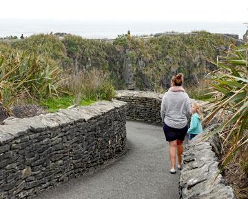 All weather path leading through the reserve