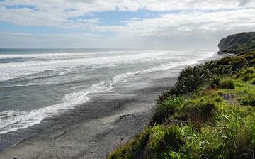 West coast beach