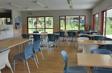 Kitchen and dining area