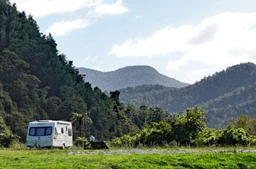 Campsite parking