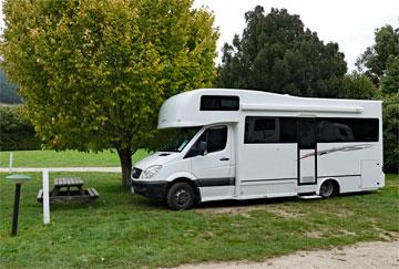 Motorhome parking