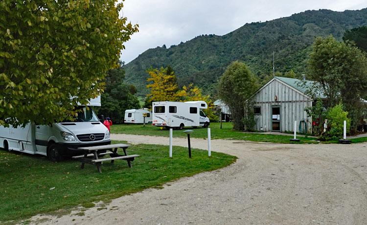 Entrance to the Holiday Park