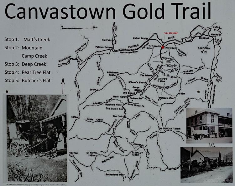 Canvastown Map