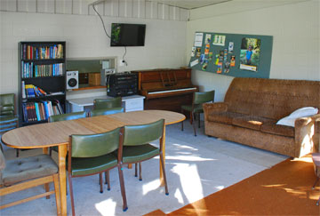 Campsite lounge