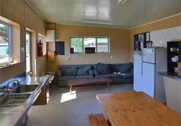 Kitchen and Lounge area