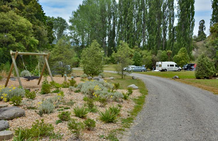 Entrance to the campsite