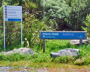 Entrance to Poets Park