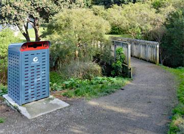 Entrance to the Camborne Walkway