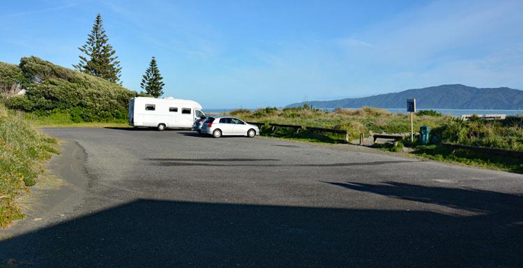 Parking in the carpark