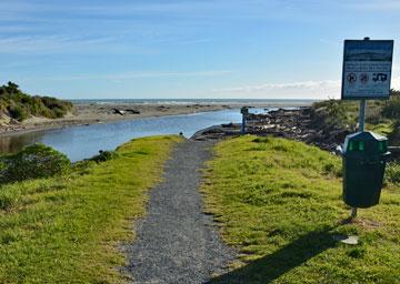 Walkway to the beach