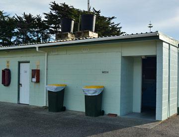 Shower and toilet facilities