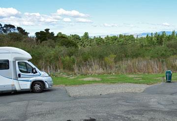 Parking in Otauira Reserve