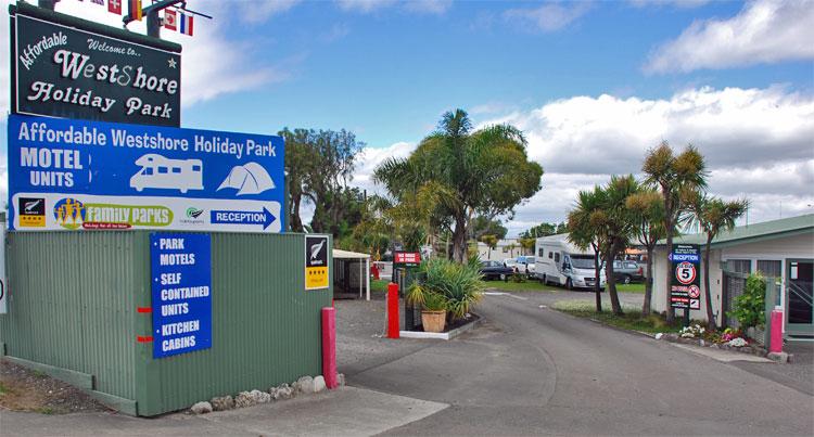 Holiday Park entrance