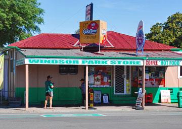 General store across the road