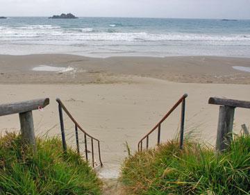 Access to the beach