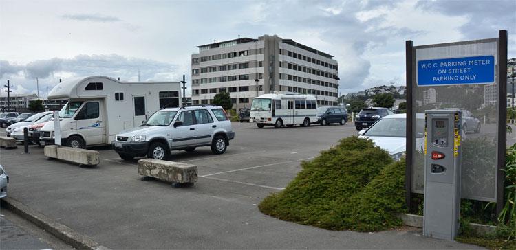 The Te Papa Museum carpark