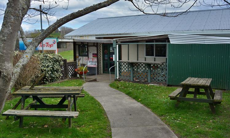 Entrance to the store