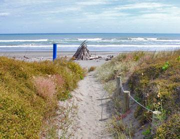 Access to the beach