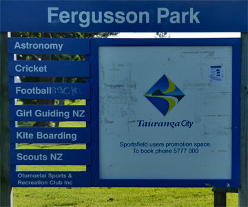 Fergusson Park Activities