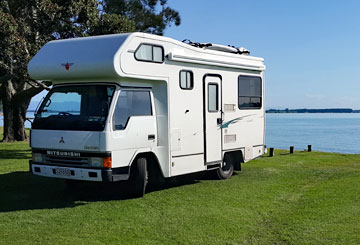 Beachfront parking