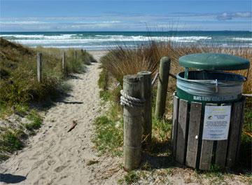 Access to Papamoa Beach