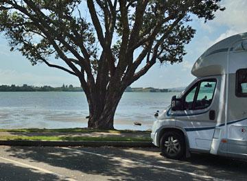 Waterfront parking