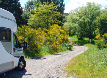 Entrance to the reserve