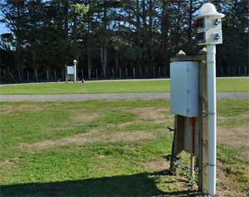 Powered site parking