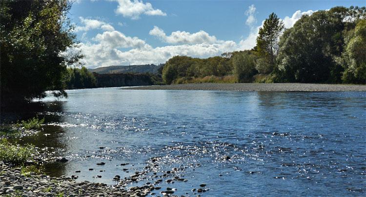 View over the river