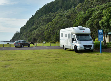 Parking on the reserve