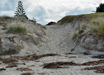 Access to the beach