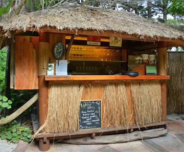 Poolside bar