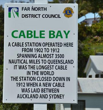 Cable Station sign