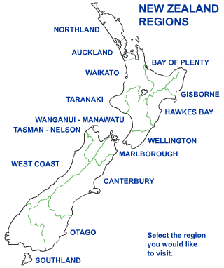 New Zealand regions